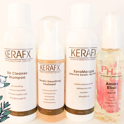 Keratin Smoothing Treatment Kit with Carbocysteine Molecules - Image 2
